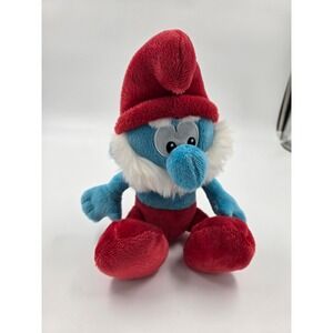 The Smurfs Papa Smurf 9" Plush - 2010 Nanco